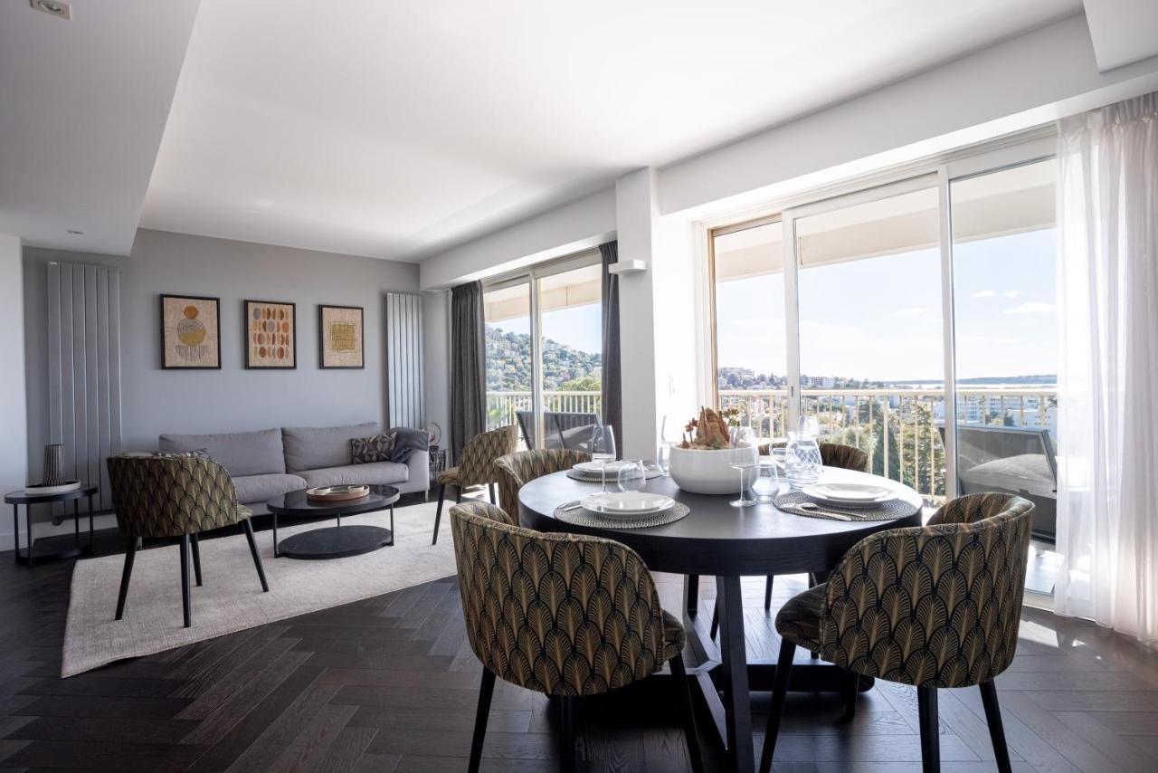 Cannes Panorama - Piscine, Vue Mer, Parking, Clim المظهر الخارجي الصورة