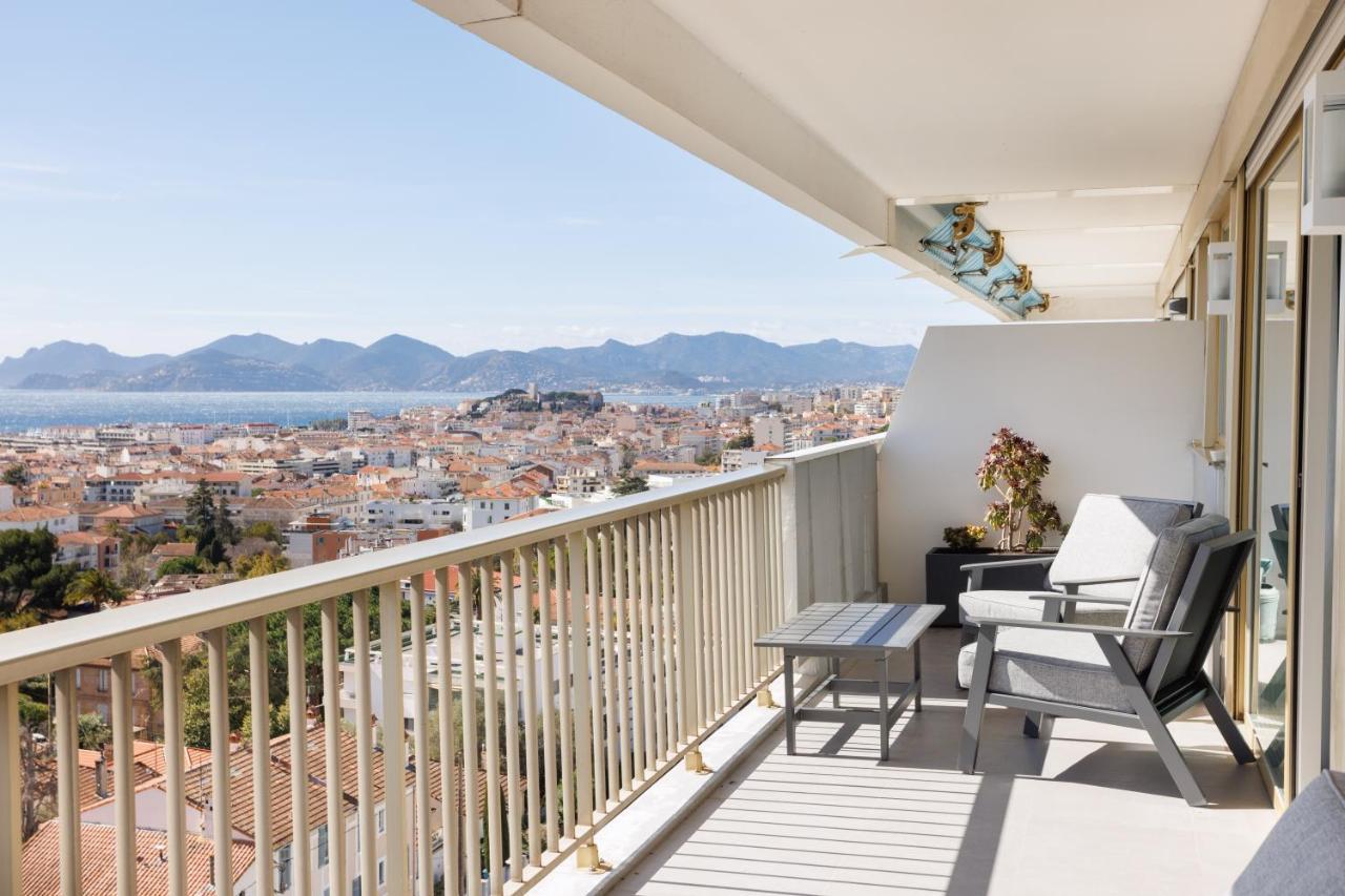 Cannes Panorama - Piscine, Vue Mer, Parking, Clim المظهر الخارجي الصورة